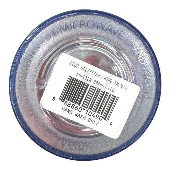 Tennessee Titans 22oz NFL Tumbler With Straw By Boelter Brands NEW Tailgating - Picture 5 of 6